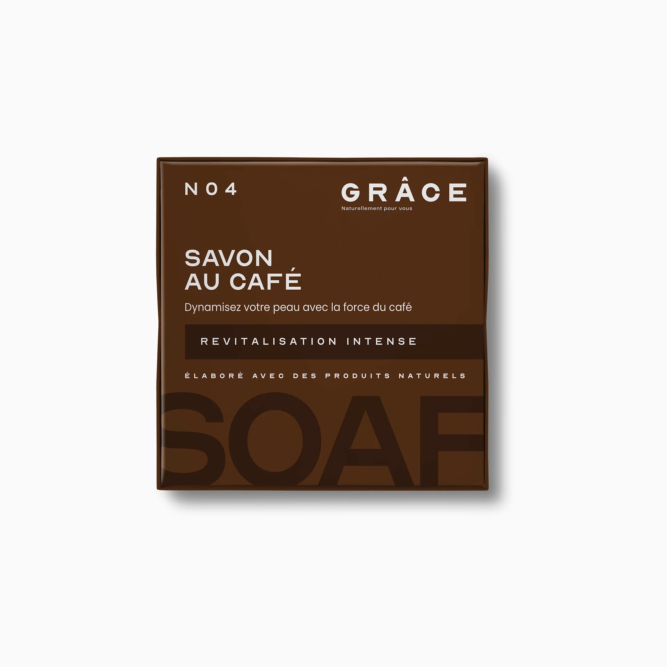 Savon naturel au café