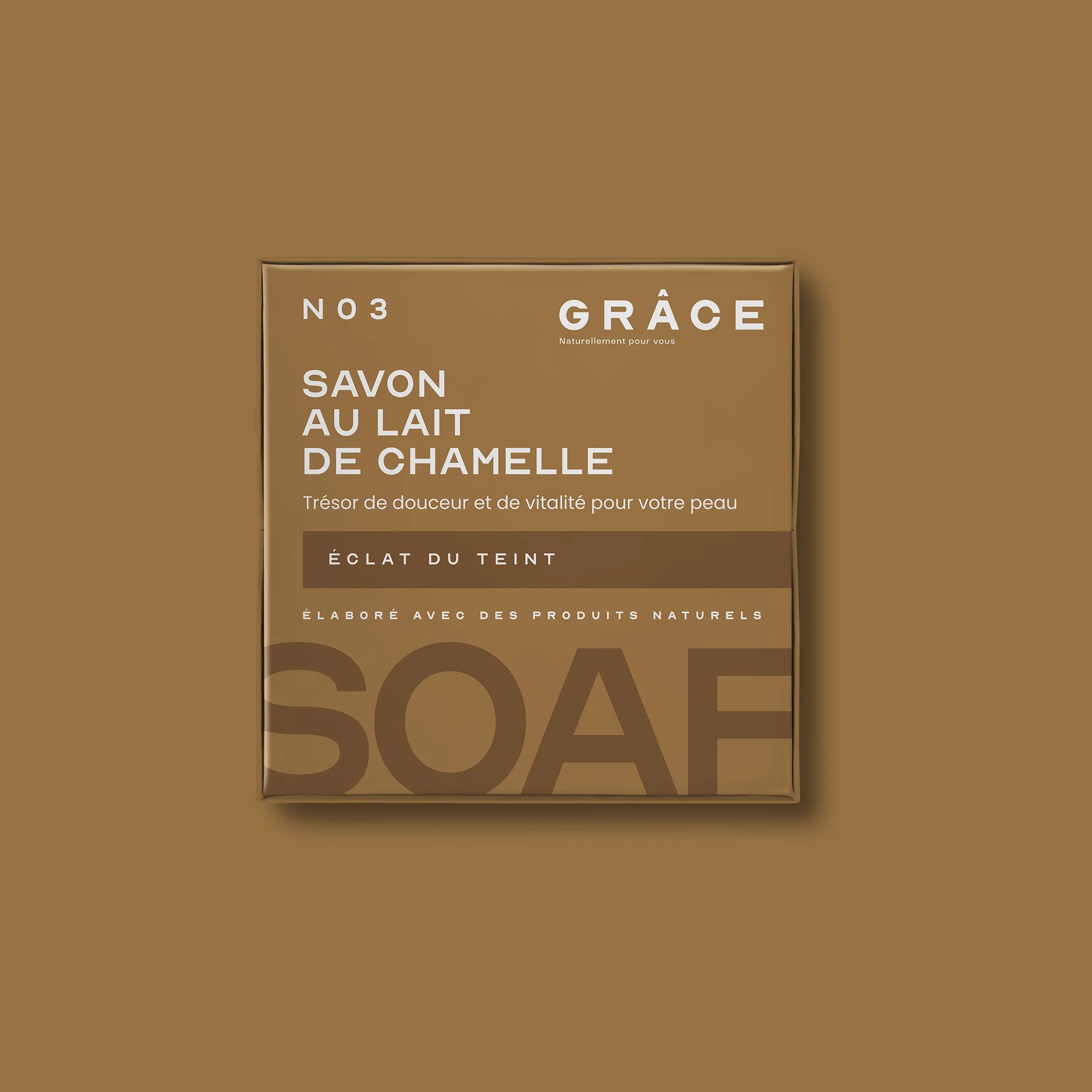 Savon naturel au lait de chamelle