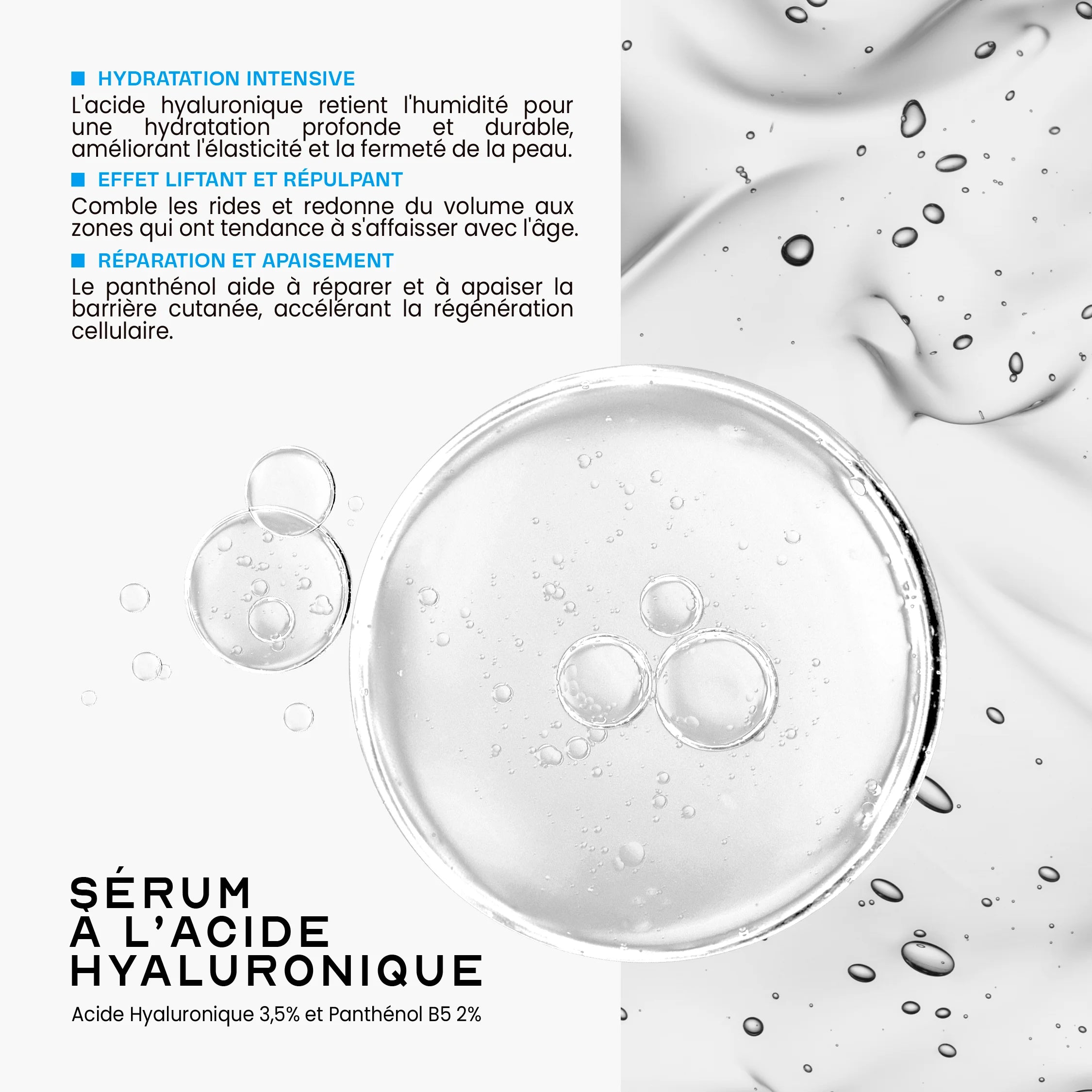 Sérum à l'acide Hyaluronique